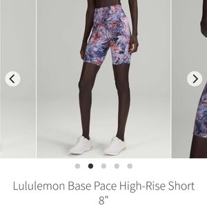 Lululemon Bace Pace 8" shorts